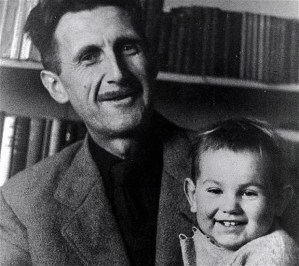 orwell with son richard