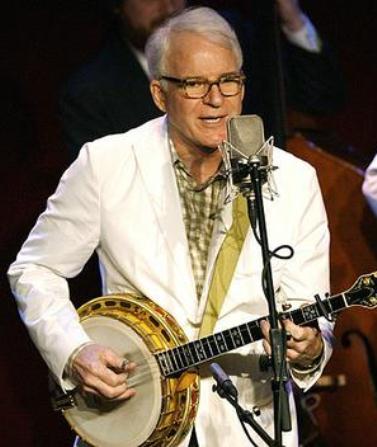 Steve Martin performs with the Steep Canyon Rangers.